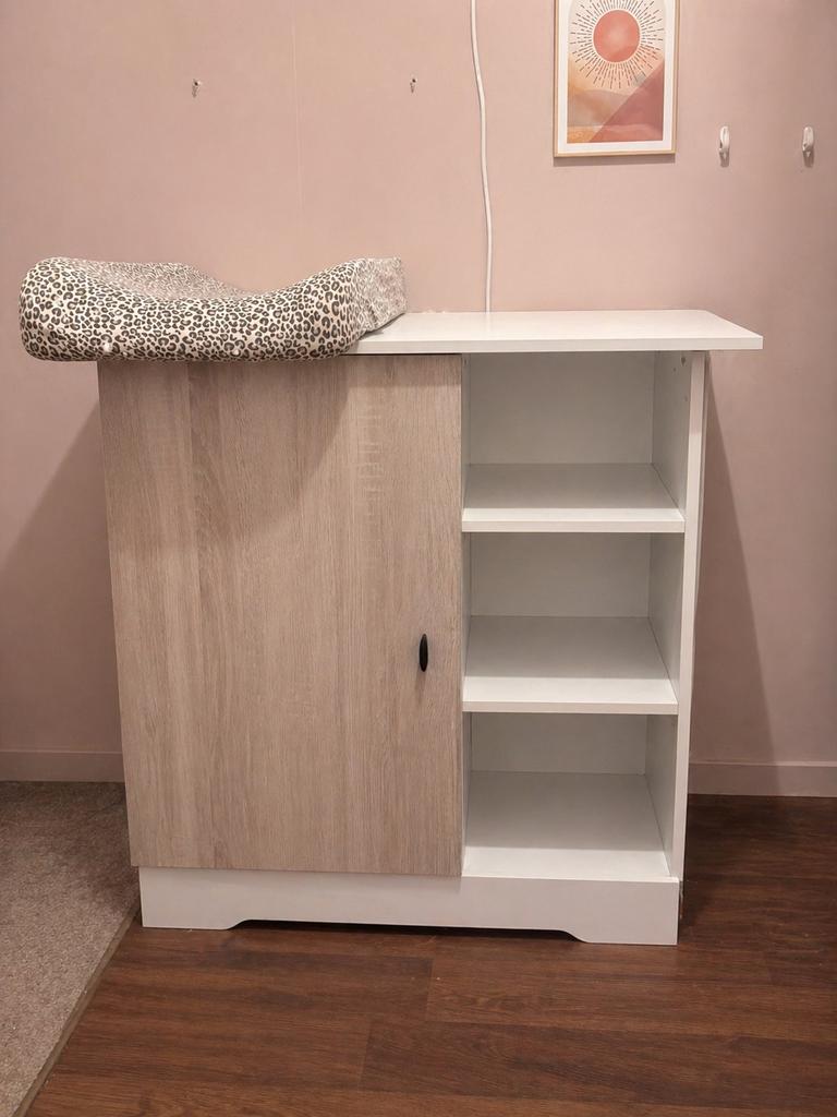 Commode babykamer, Kinderen en Baby's, Kinderkamer | Commodes en Kasten, Ophalen, 50 tot 70 cm, 105 cm of meer, 100 cm of meer