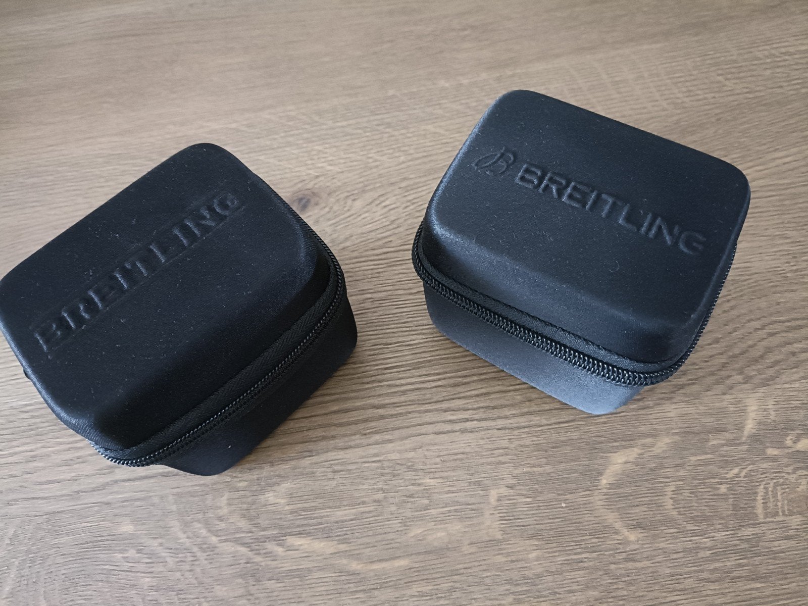 2x Breitling Service Box Breitling Horloge Zie Fotos, Verzenden, Zo goed als nieuw