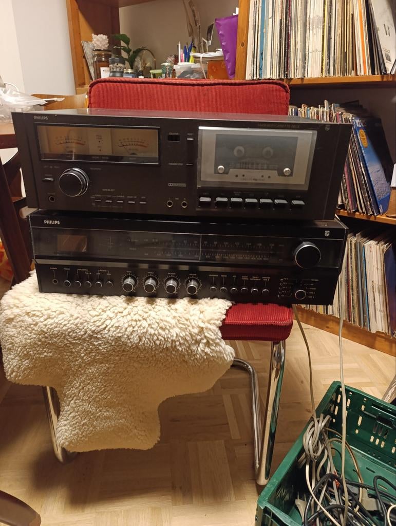 Philips vintage receiver(777), Ophalen, Minder dan 60 watt, Overige merken