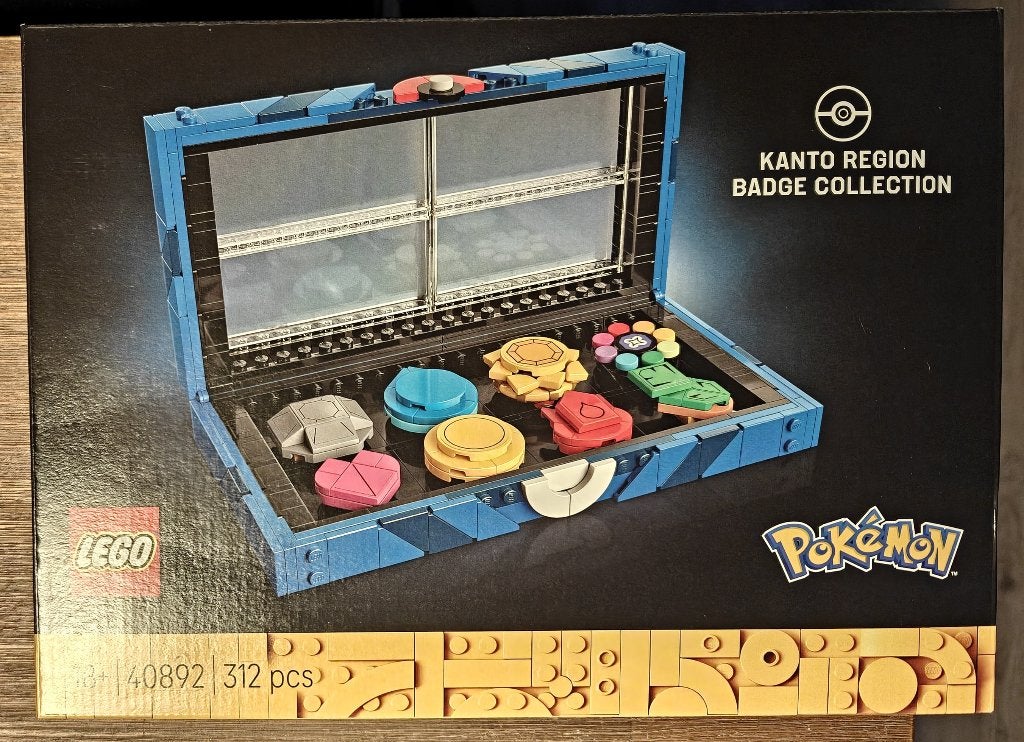 LEGO - Pokémon - Kanto Gym Badges - 40892, Kinderen en Baby's, Speelgoed | Duplo en Lego, Overige thema's, Lego, Nieuw, Ophalen of Verzenden