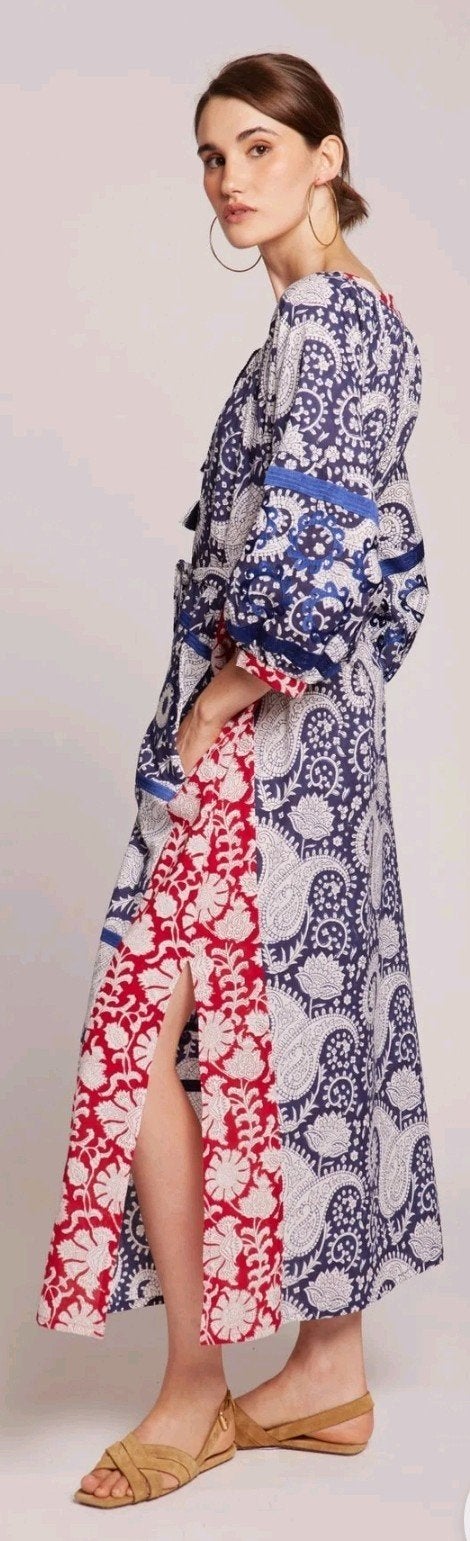 KLEED maxi jurk in maat 38/40 NIEUW, Maat 38/40 (M), Meerkleurig, Nieuw, Ophalen of Verzenden