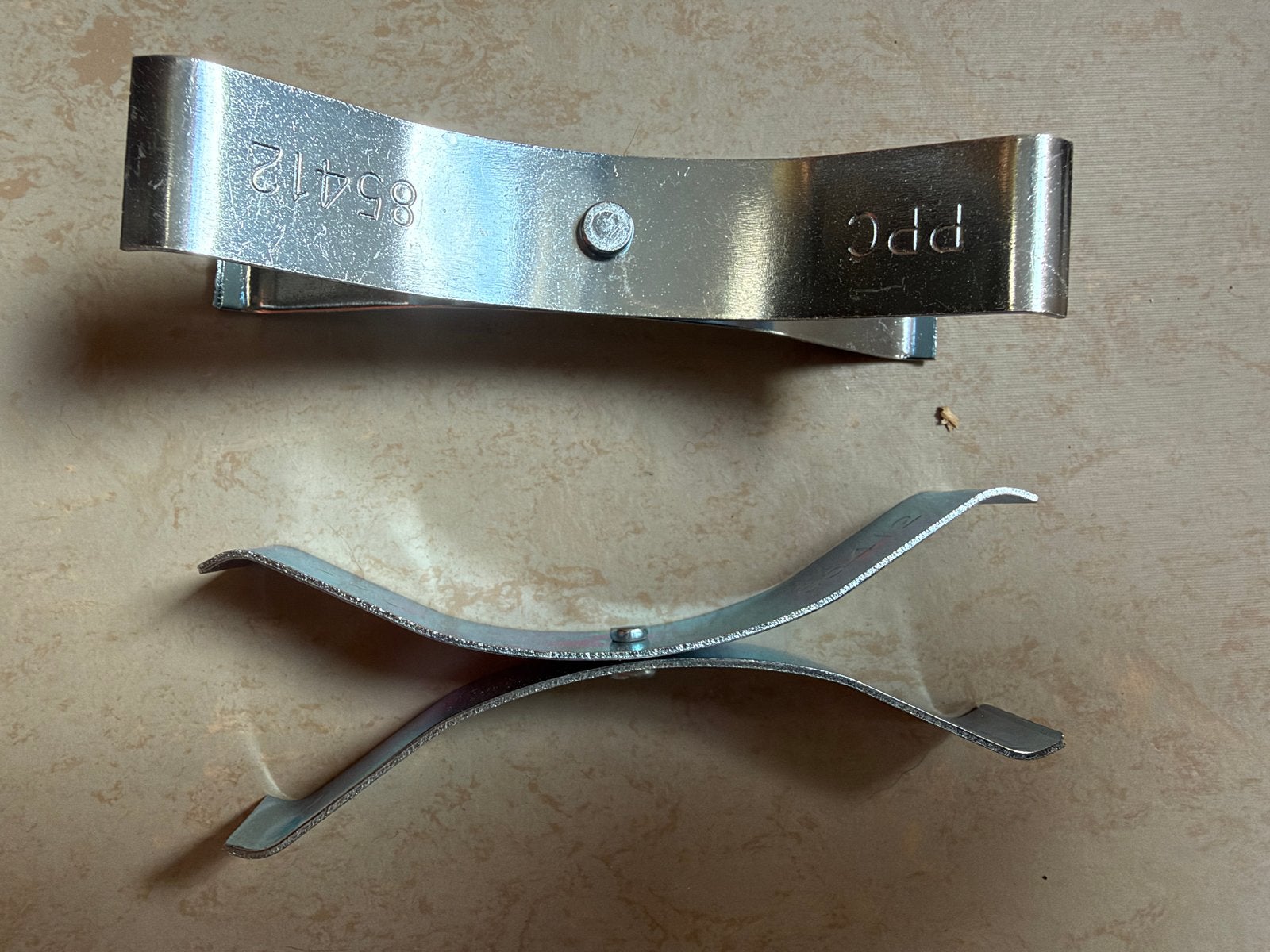Parketveer/sluitveer 18mm - resp 12mm, Ophalen of Verzenden, Nieuw, Minder dan 50 mm, Overige typen