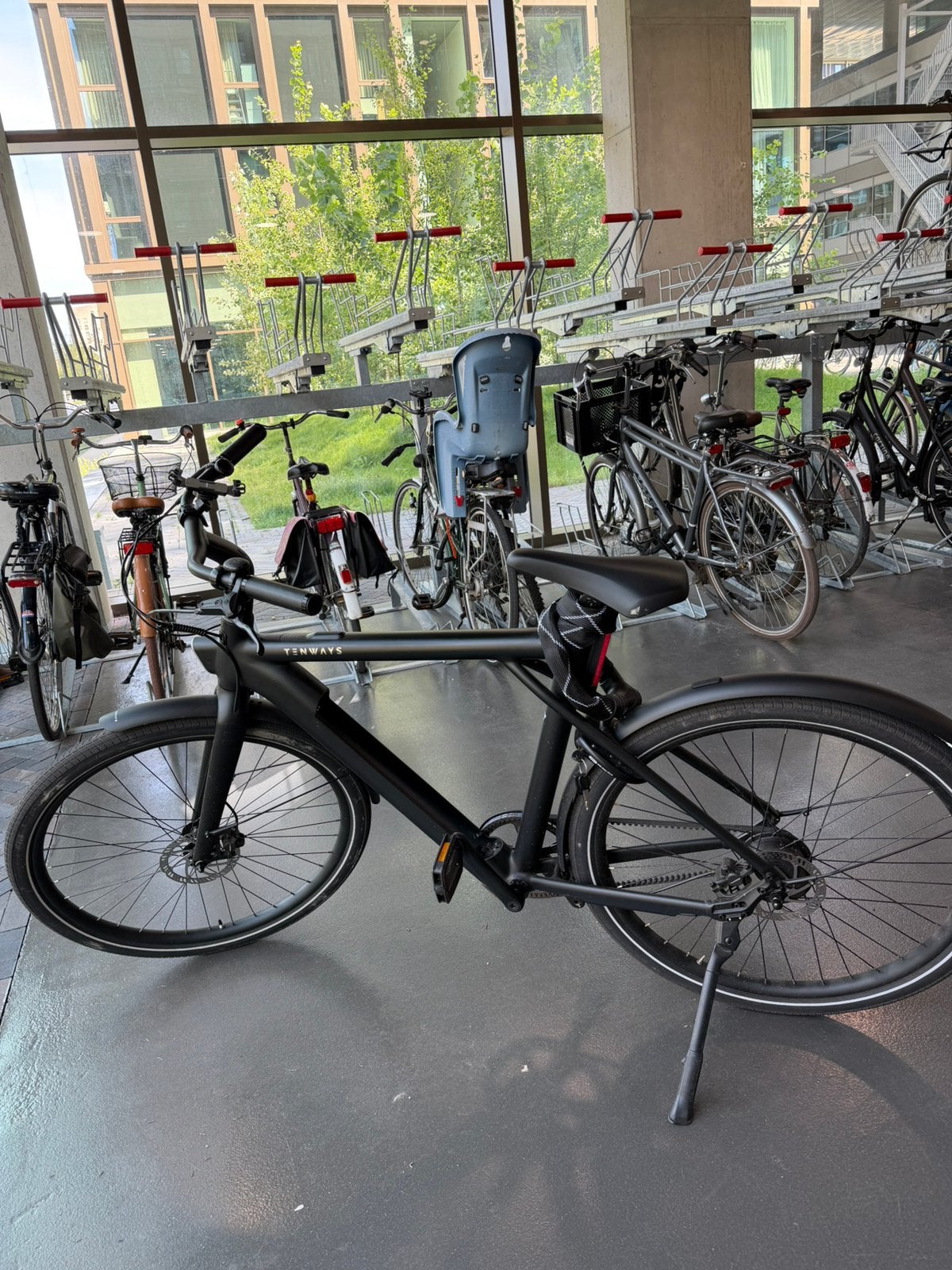 TENWAYS CGO009 – Midnight Black – zeer nette staat – €1.300, Fietsen en Brommers, Elektrische fietsen, 59 cm of meer, Ophalen