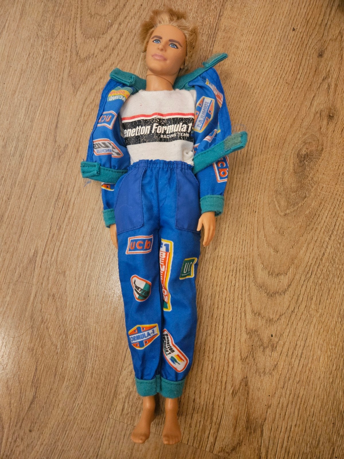 Barbie Ken pop met vintage kleding, Ophalen of Verzenden, Barbie
