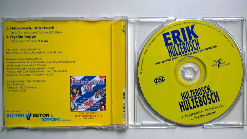 Erik Hulzebosch - Hulzebosch, Hulzebosch, Ophalen of Verzenden, Zo goed als nieuw, Nederlandstalig