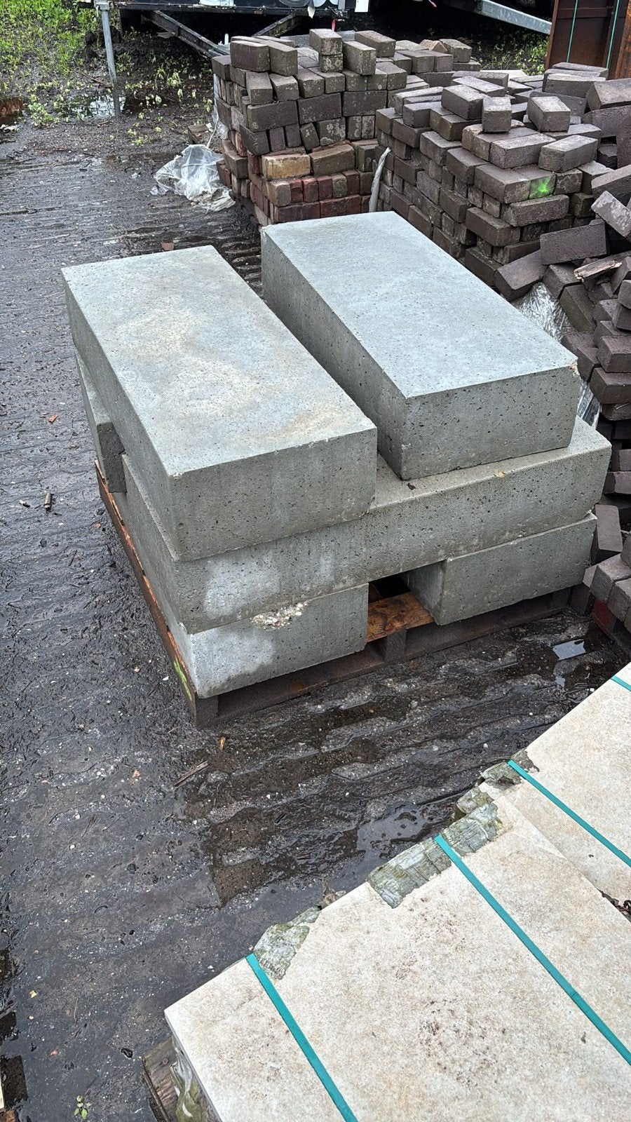 6 Oud Hollandse traptreden 100x40x20 cm, Tuin en Terras, Ophalen, Gebruikt, Overige typen, Minder dan 5 m²