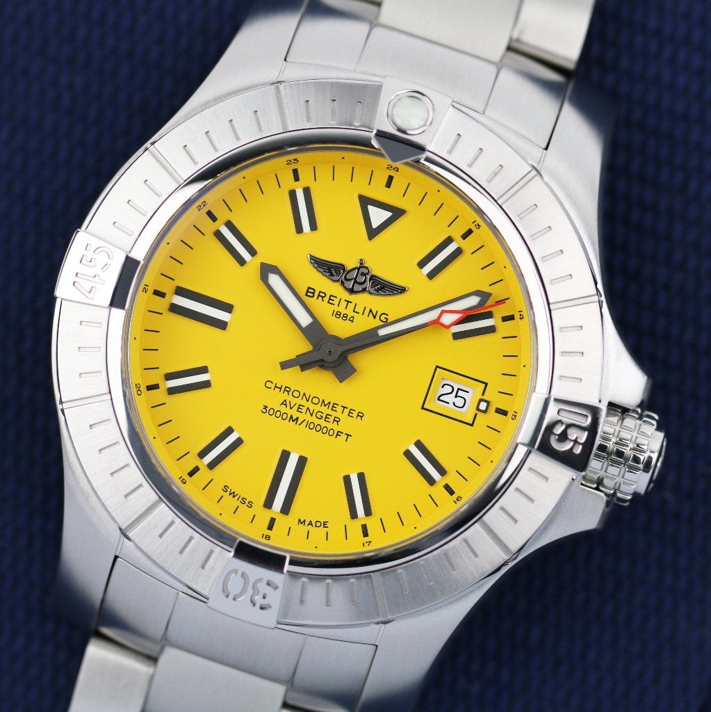 Breitling Avenger Seawolf 3000m 45 (Zeer goed/ 2022), Staal, Staal, Breitling, Polshorloge