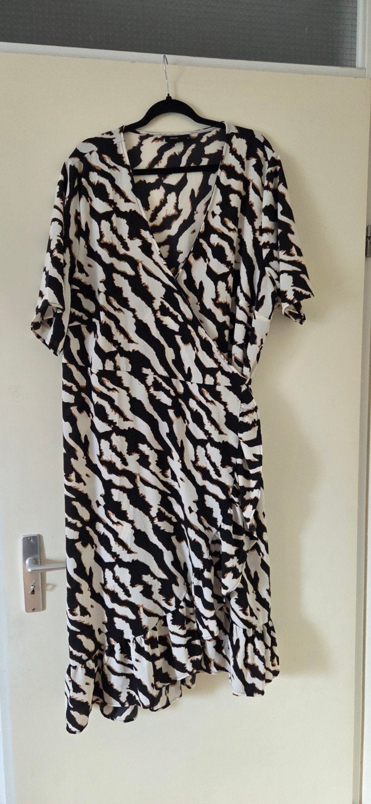 Zizzi wikkeljurk met zebraprint, maat XL, Zizzi, Ophalen of Verzenden, Zo goed als nieuw, Jurk