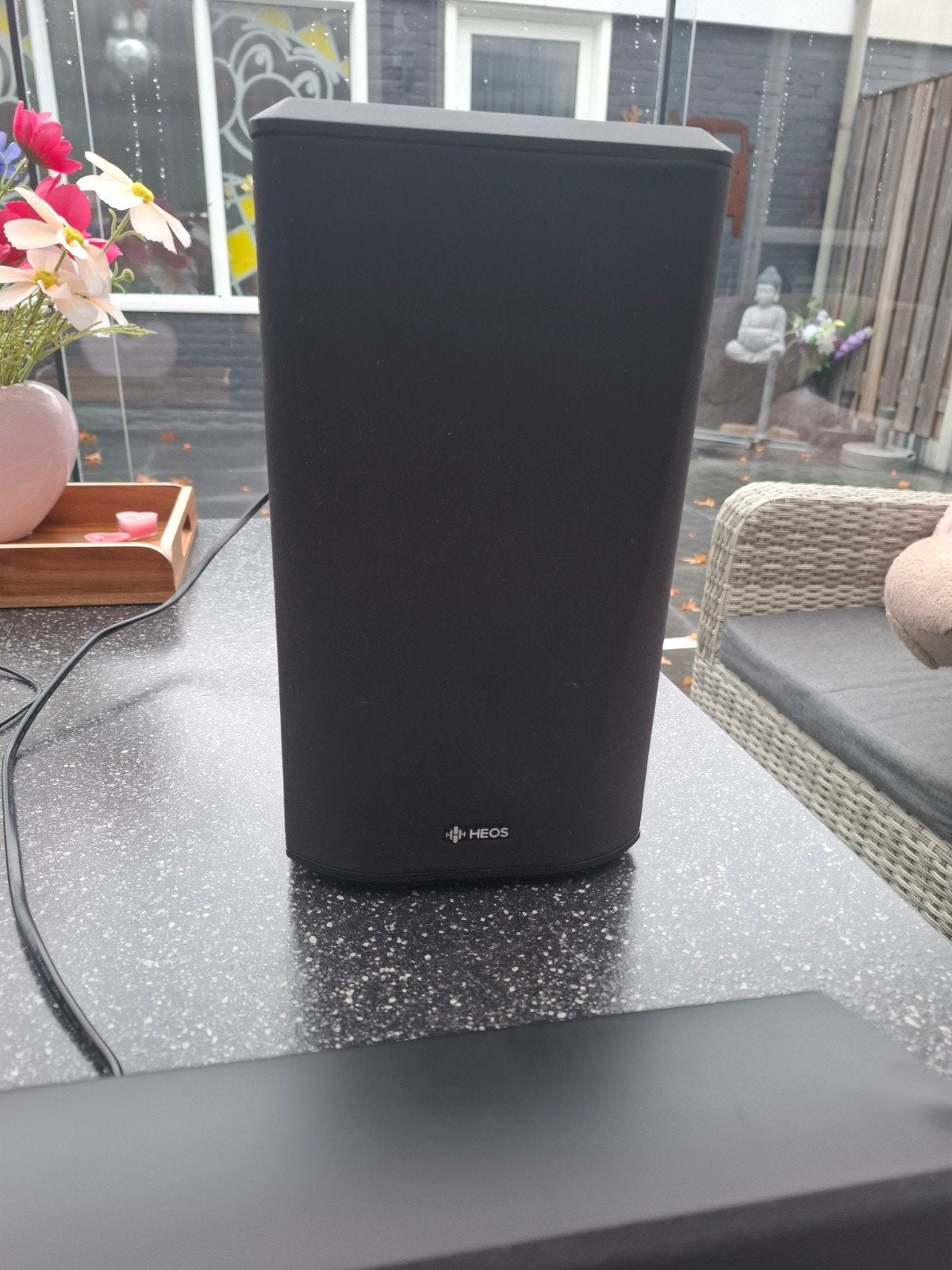 Heos Denon Surroundbox - Draadloze Home Cinema Ervaring, Zo goed als nieuw, Surroundset, AUX-ingang, Ophalen