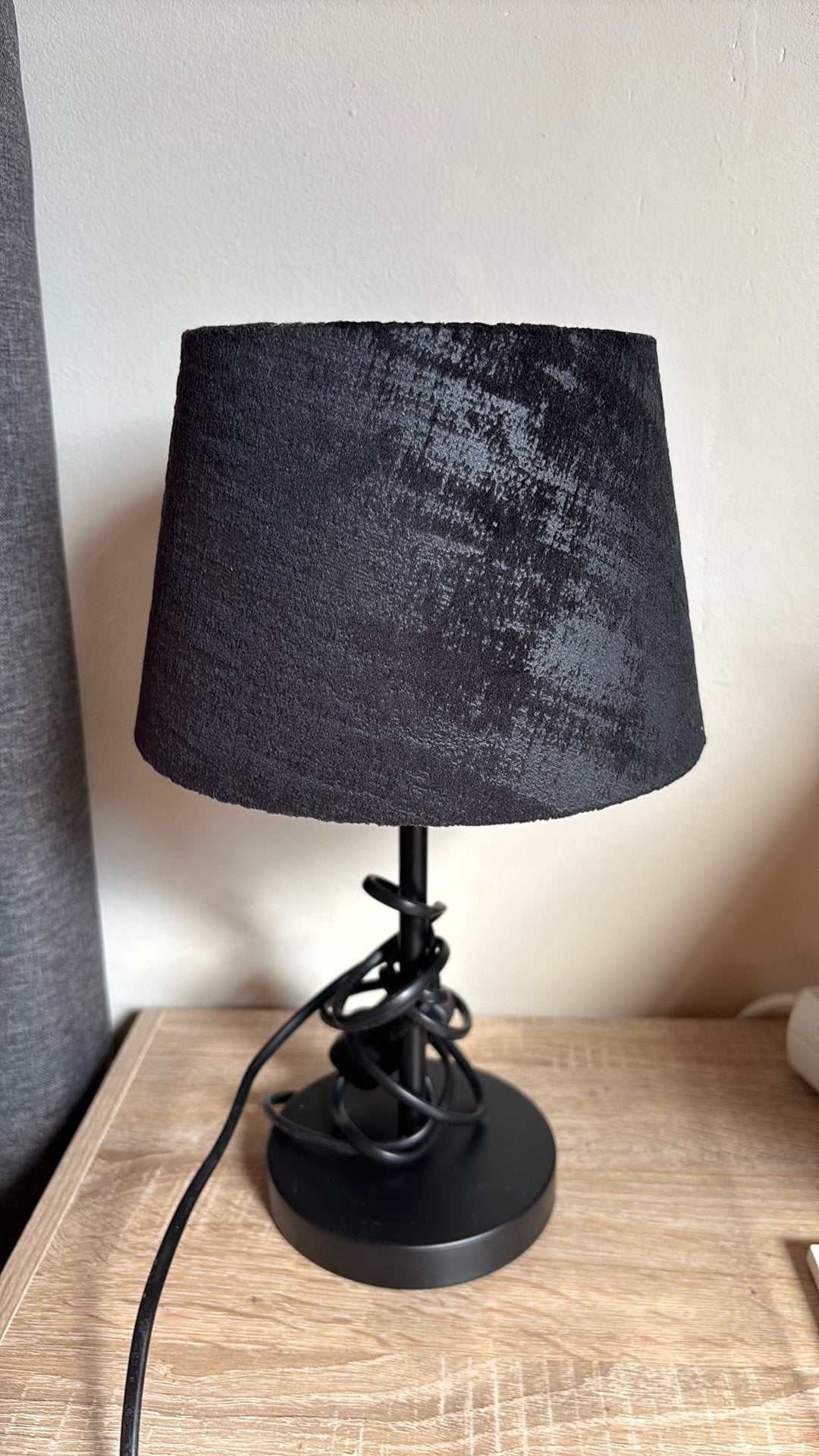 Zwart lampje, Zwart, Ophalen of Verzenden, Zo goed als nieuw