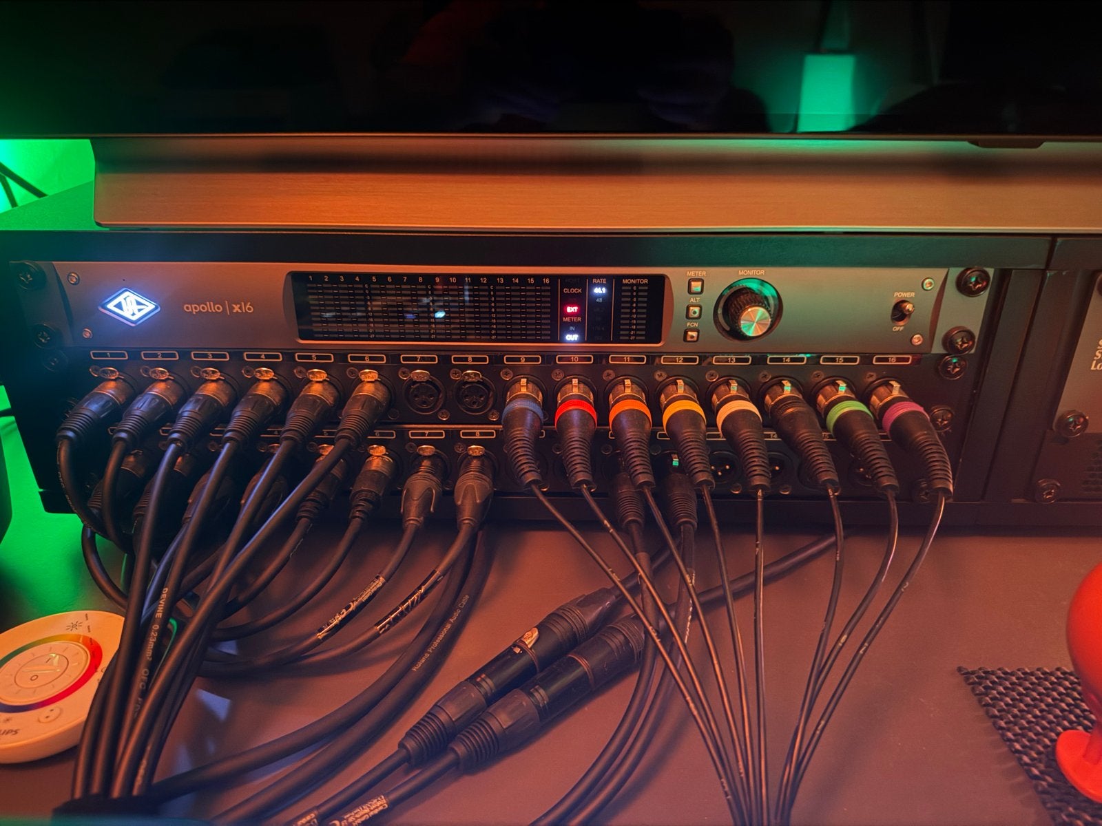 UAD Apollo x16 Gen 1 Audio Interface met 16 rack in/outputs, Ophalen of Verzenden, Gebruikt