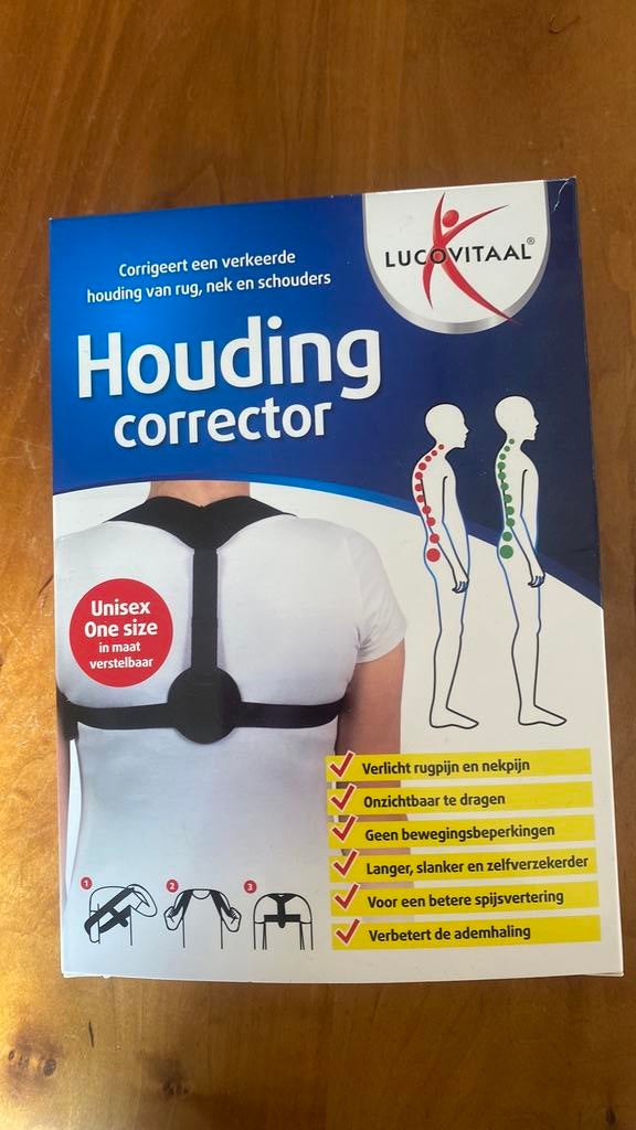 Houding corrector Nieuw Lucovitaal, Sport en Fitness, Gezondheidsproducten en Wellness, Verzenden, Nieuw, Overige typen