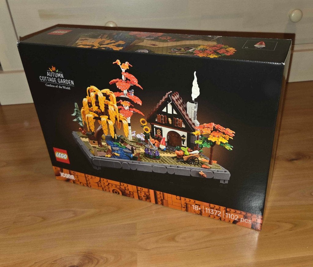 LEGO Icons #11372 Herfsttuin met cottage, Lego, Ophalen of Verzenden, Icons, Complete set