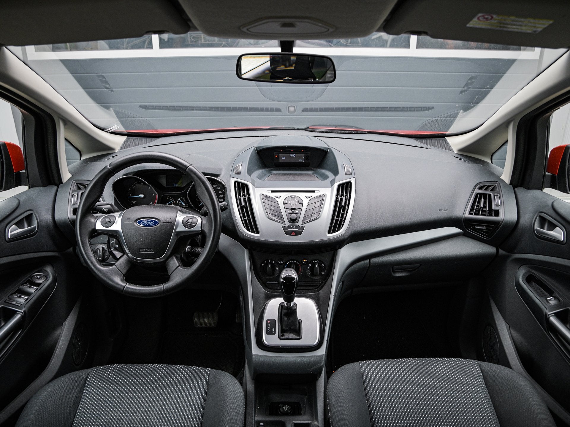 Ford C-Max 2.0 TDCi | Automaat | 1ste eig. | Airco | Cruise, Auto's, Ford, Euro 5, Stof, Gebruikt, Zwart