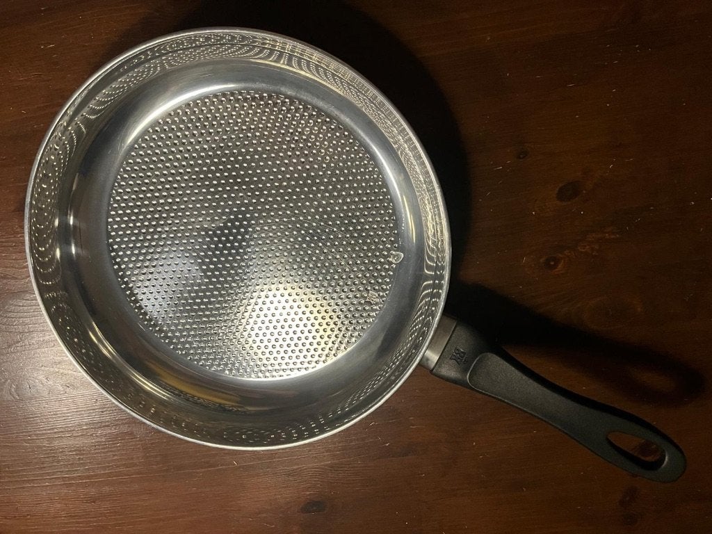 BK Koekenpan - Nieuwstaat met lichte kastkrasjes, Huis en Inrichting, Keuken | Potten en Pannen, Ophalen, Koekenpan, BK, Zo goed als nieuw