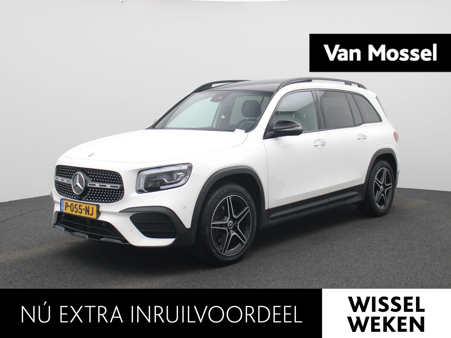 Mercedes-Benz GLB 200 Business Solution AMG | PANORAMA SCHUI, Auto's, 12 maanden, 4 cilinders, Leder en Stof, Origineel Nederlands