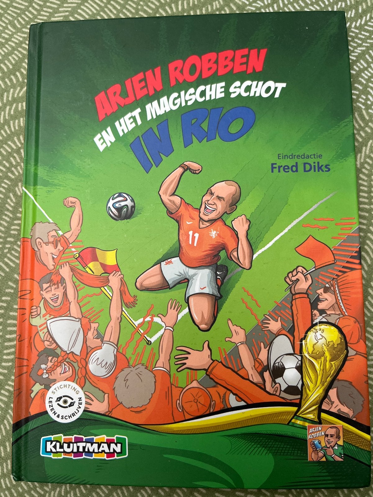 Arjen Robben en het Magische Schot in Rio - Fred Diks, Boeken, Ophalen of Verzenden, Zo goed als nieuw, Fictie algemeen