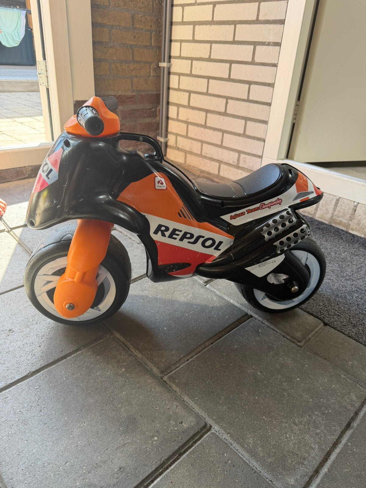 Repsol speelmotor, Ophalen, Gebruikt