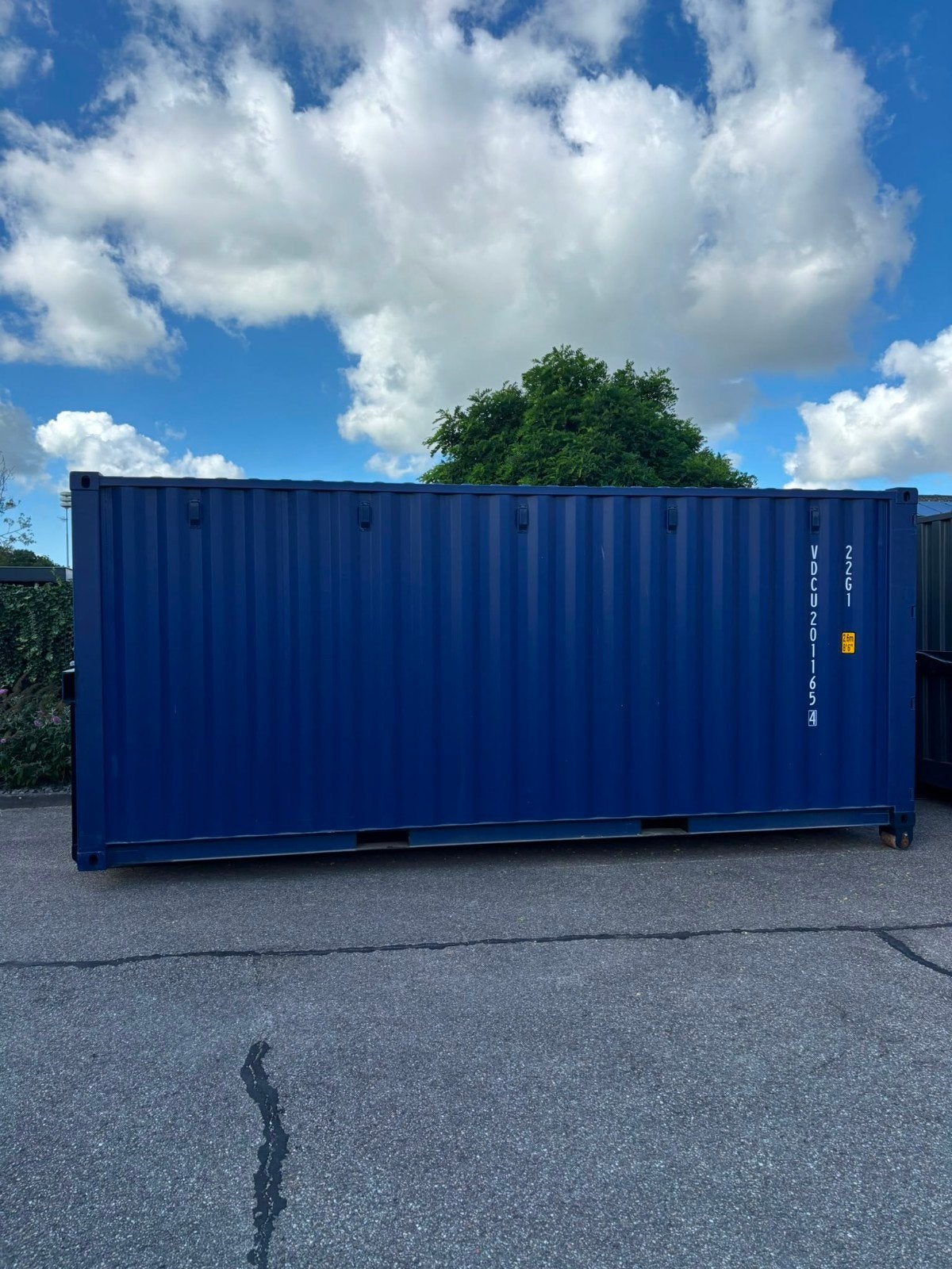 20ft zeecontainer met haakarmslede, Ophalen of Verzenden