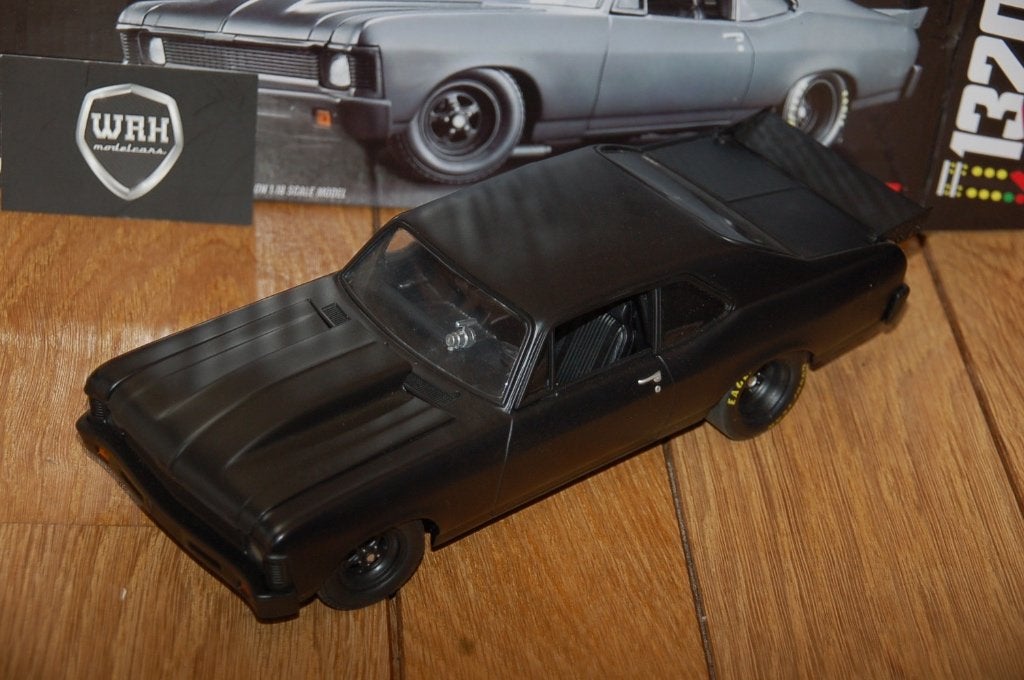 1:18 CHEVY NOVA 1320 KINGS mattblack GMP WRH, Hobby en Vrije tijd, Verzenden, Zo goed als nieuw, Auto, Overige merken
