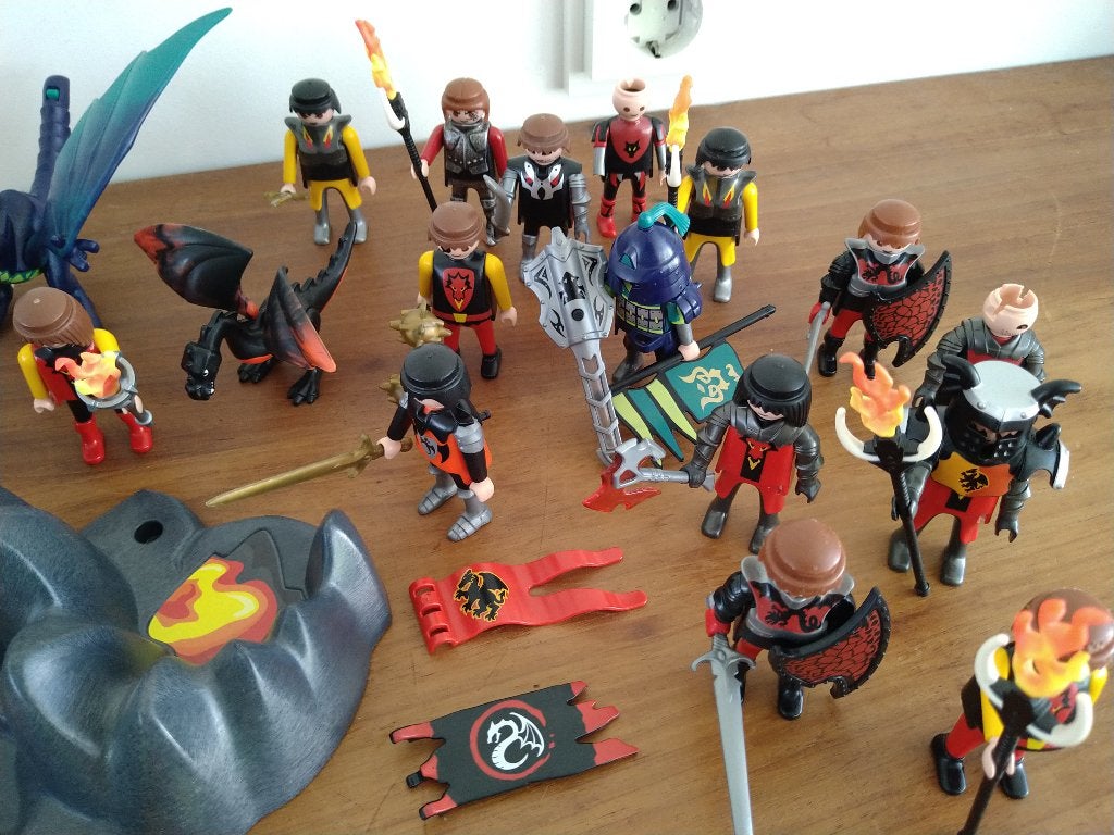 Foto 3 van Playmobil draken ridders grote set met draken en accessoires