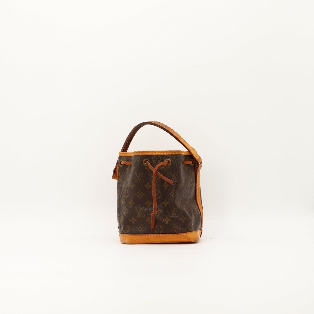 Louis Vuitton Mini Noé 25ème Anniversaire handtas, Verzenden, Gebruikt, Bruin, Handtas