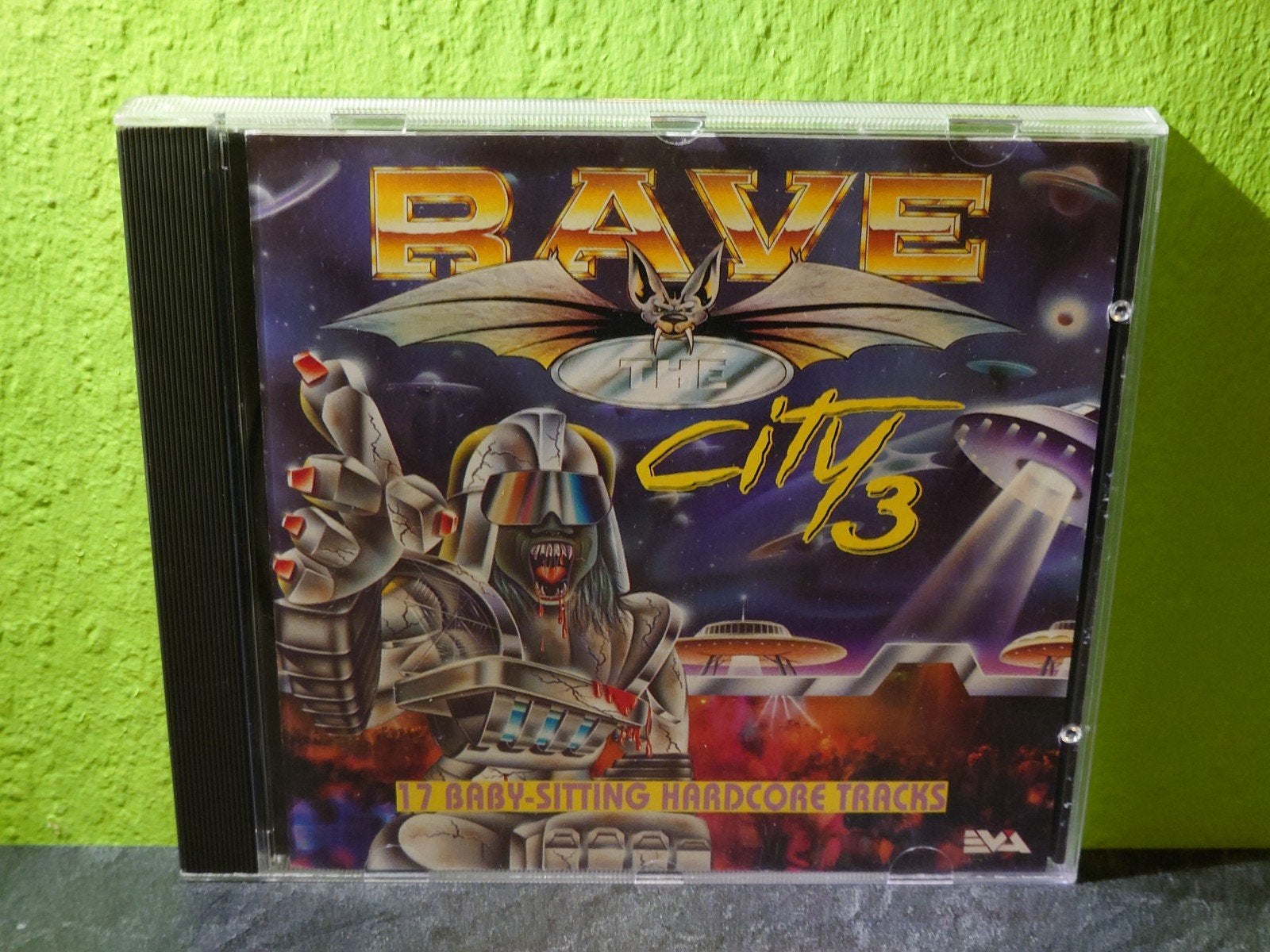 Rave the City 3 - Happy Hardcore Early Gabber, Gebruikt, Hardcore, Ophalen of Verzenden, Inclusief boekje