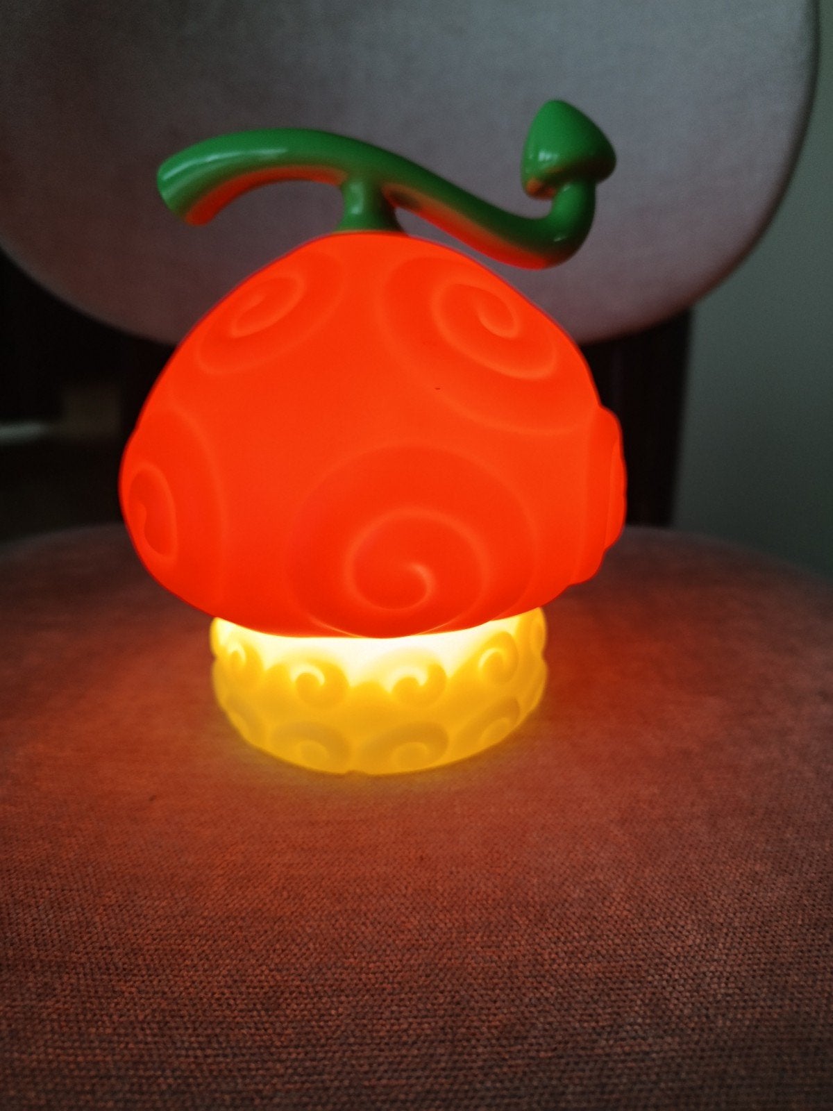 One Piece devil fruit LED Lamp, Huis en Inrichting, Meerkleurig, Kunststof, Ophalen of Verzenden, Zo goed als nieuw