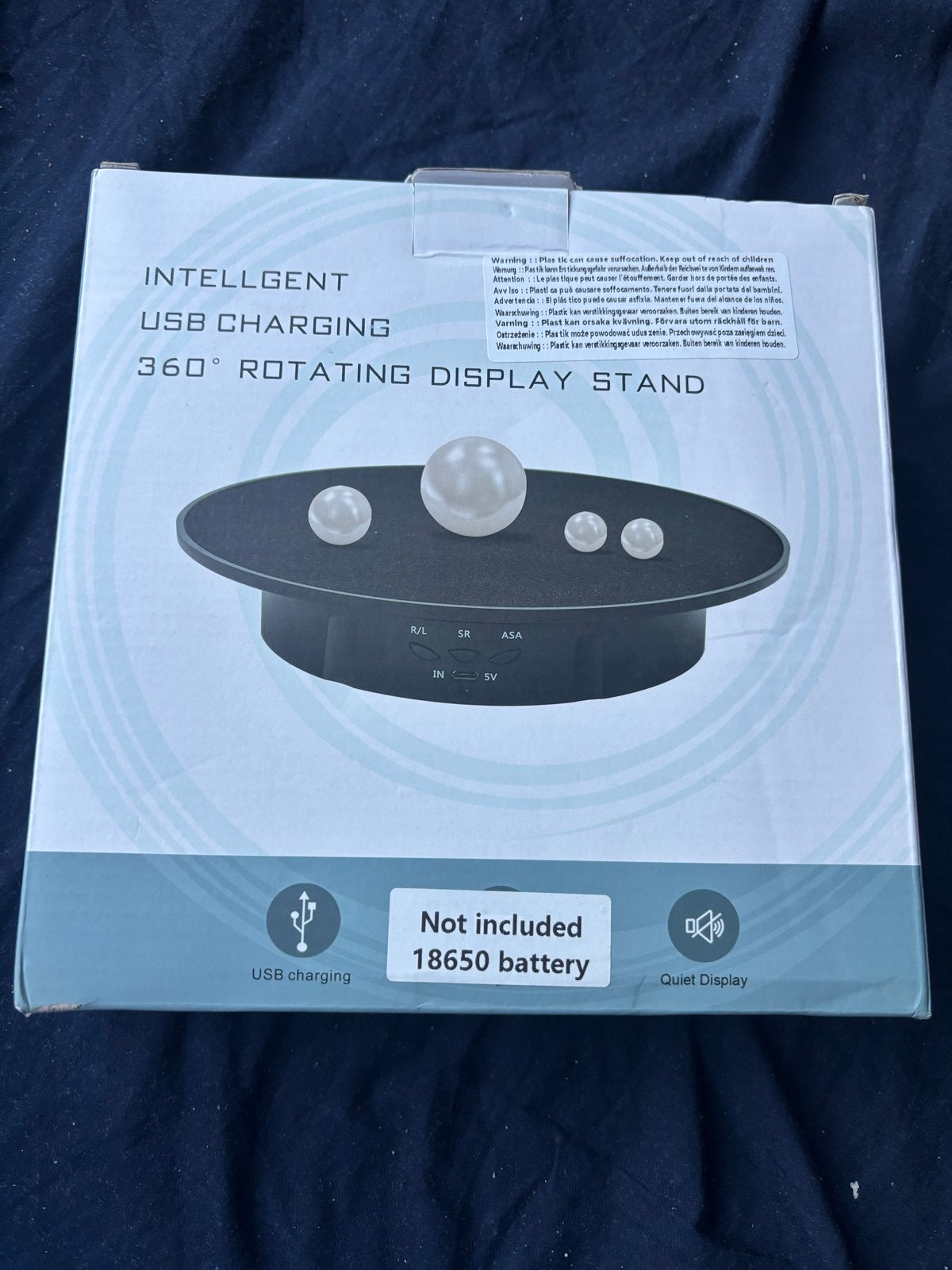Nieuwe 360 roterende displaystand, USB-aansluiting, Overige typen, Nieuw, Ophalen of Verzenden