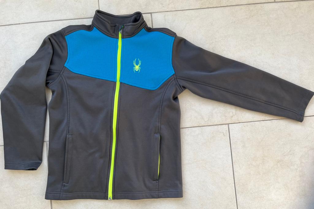 ZGAN Spyder vest jas maat L 14 16 158 164 midlayer shell jas, Spyder, Ophalen of Verzenden, Zo goed als nieuw, Jongen
