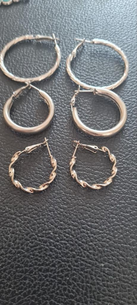 Creolen, Ophalen of Verzenden, Zilver, Overige materialen
