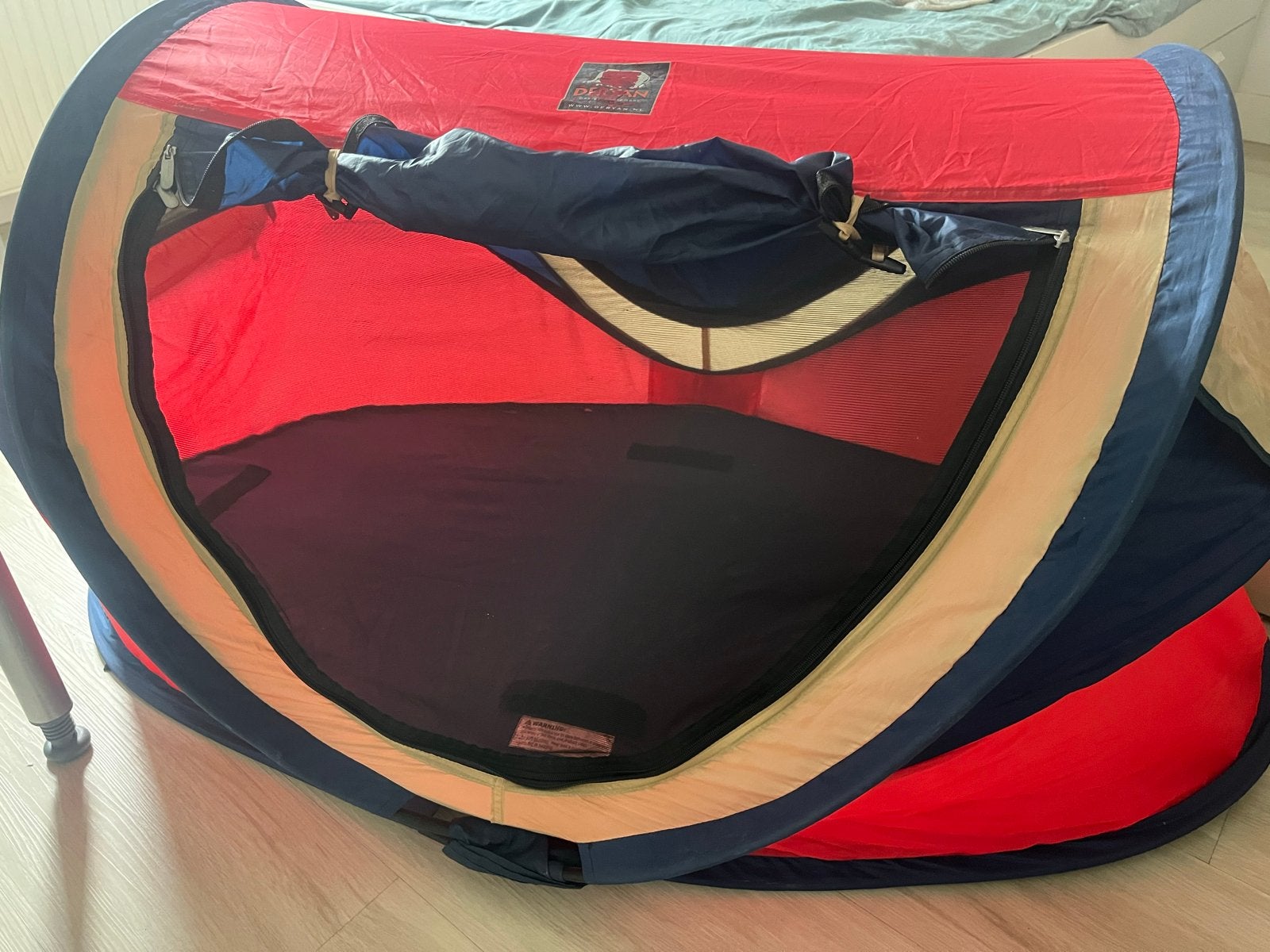 Deryan Peuter Tent - Compact en Comfortabel Reisbed, Kinderen en Baby's, Babywiegjes en Ledikanten, Ophalen, Gebruikt, Reisbedje