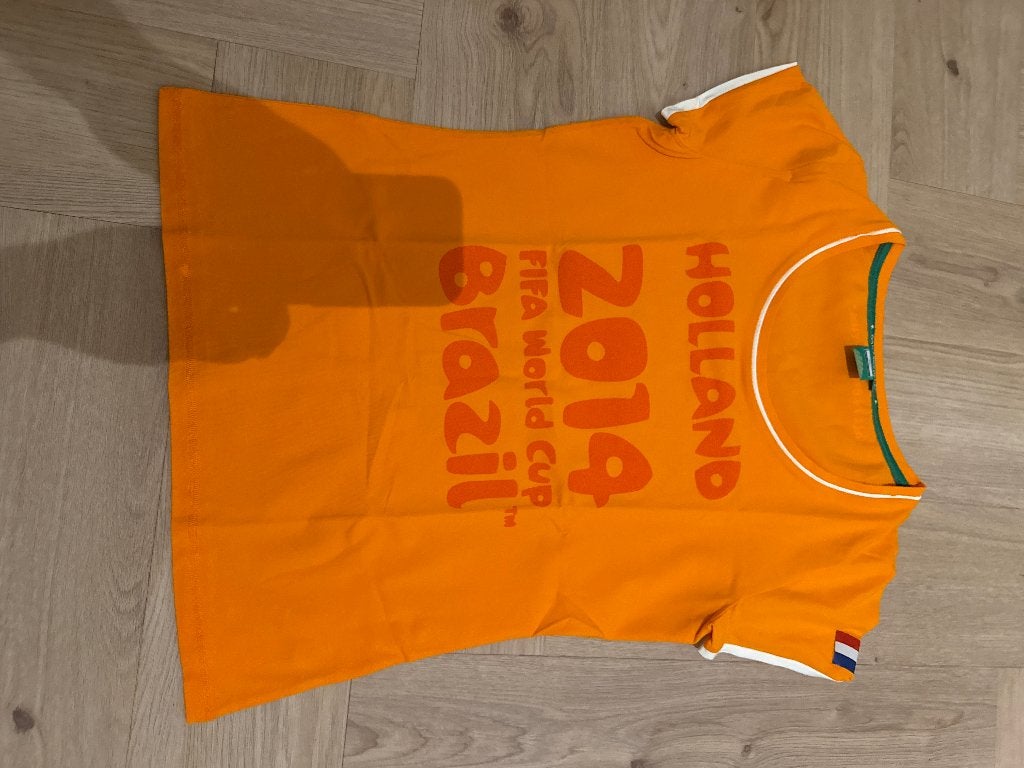 Wk tshirt 2014, Ophalen, Zo goed als nieuw, Maat 56/58 (XL), Oranje