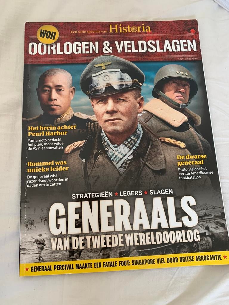 Historia Oorlogen en Veldslagen tweede wereldoorlog, Boeken, Tijdschriften en Kranten, Ophalen, Zo goed als nieuw