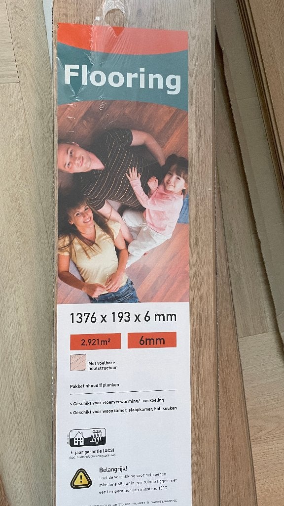 6m2 mooi laminaat GRATIS OP TE HALEN, Ophalen, Overige materialen, 50 tot 150 cm, Nieuw