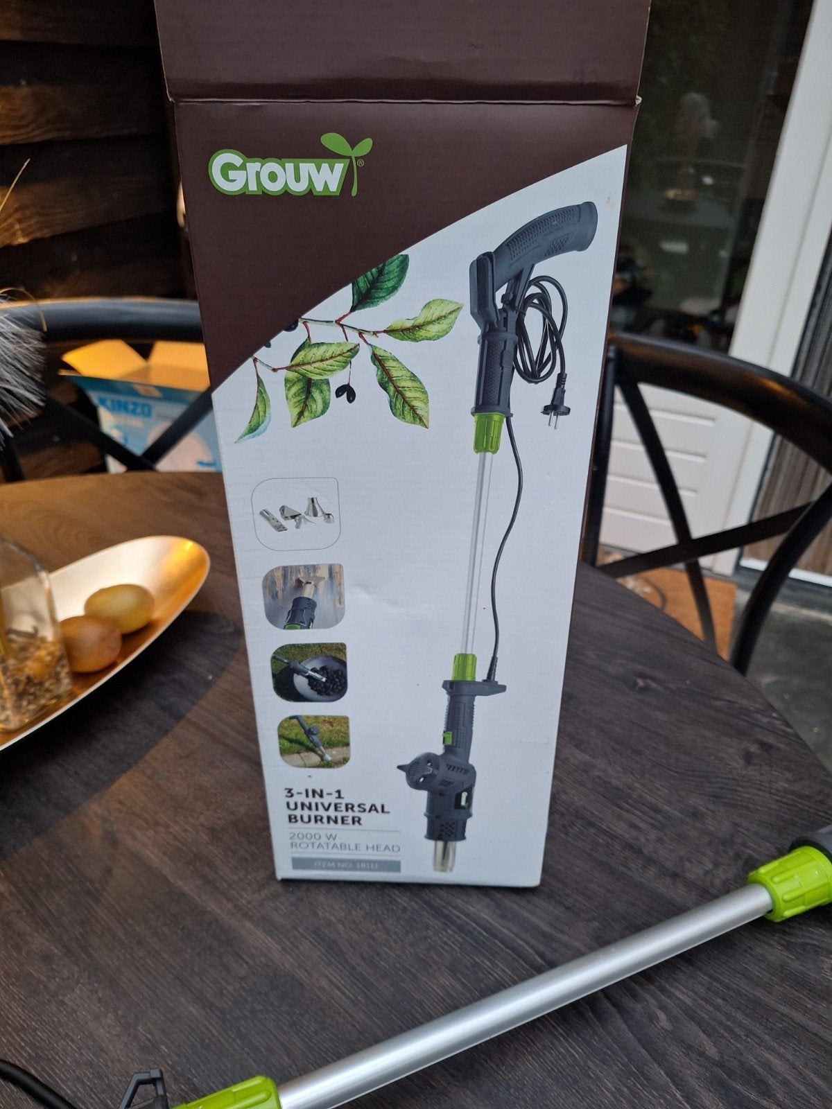 Grouw 3-in-1 Universele Brander - Onkruidbrander, Tuin en Terras, Ophalen of Verzenden, Nieuw, Overige soorten, Grouw