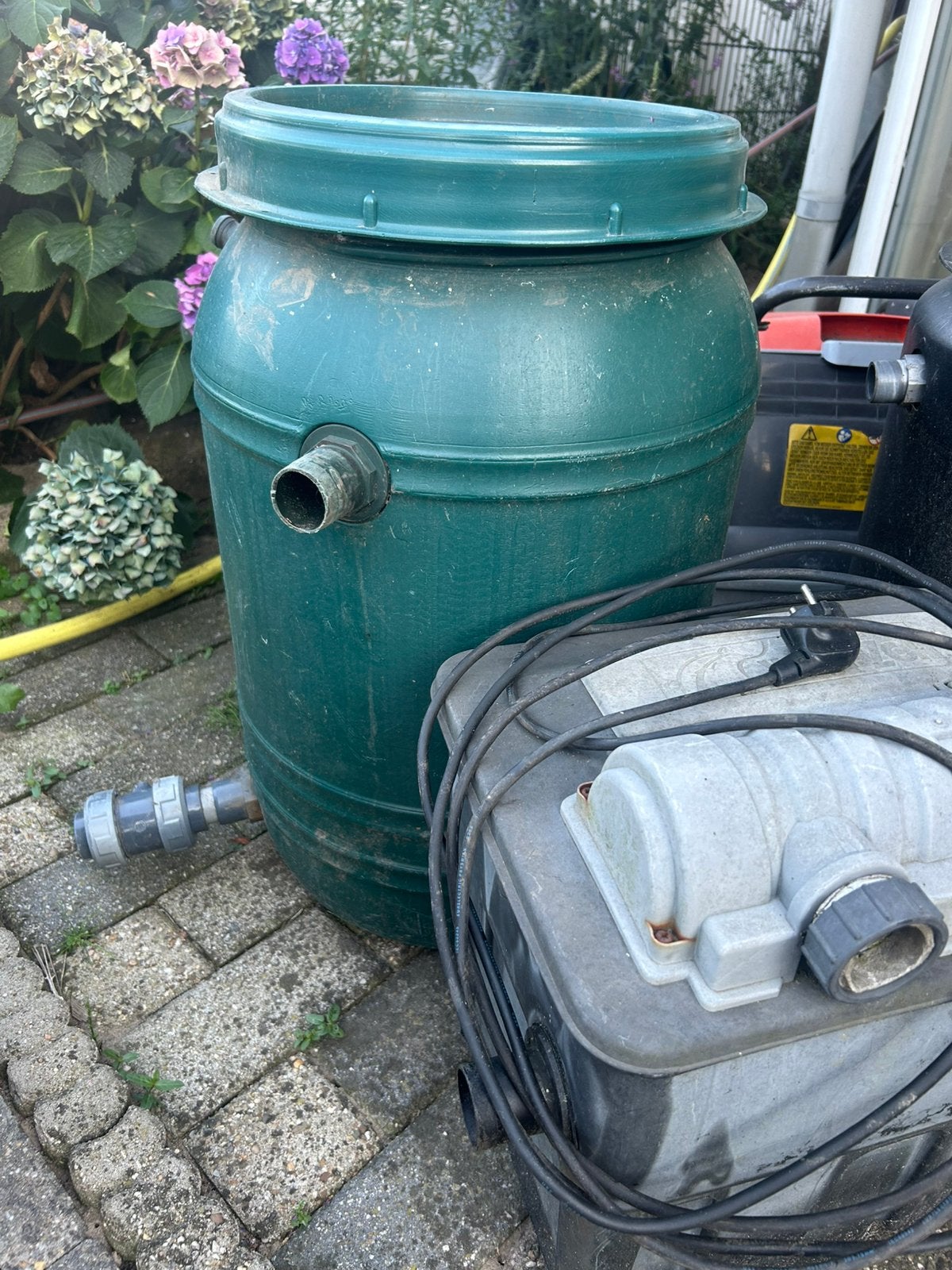 Vijverfilters zonder pomp en klein filter met ozonlamp, Ophalen, Gebruikt