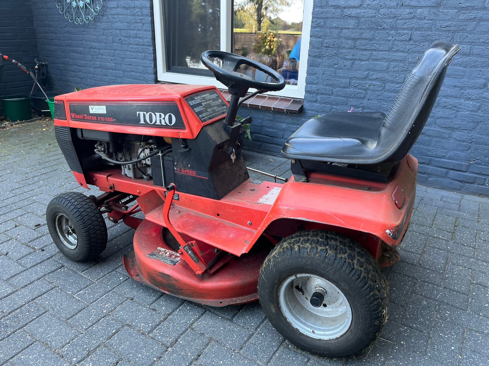 Toro zitmaaier., Ophalen, Gebruikt, Versnellingen, 90 tot 120 cm