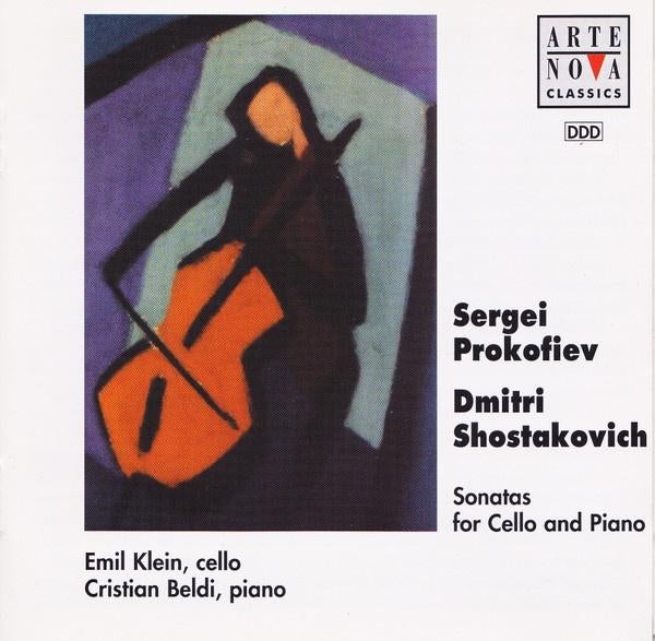Prokofiev Shostakovich Sonatas for Cello and Piano CD, Ophalen of Verzenden, Modernisme tot heden, Gebruikt, Kamermuziek