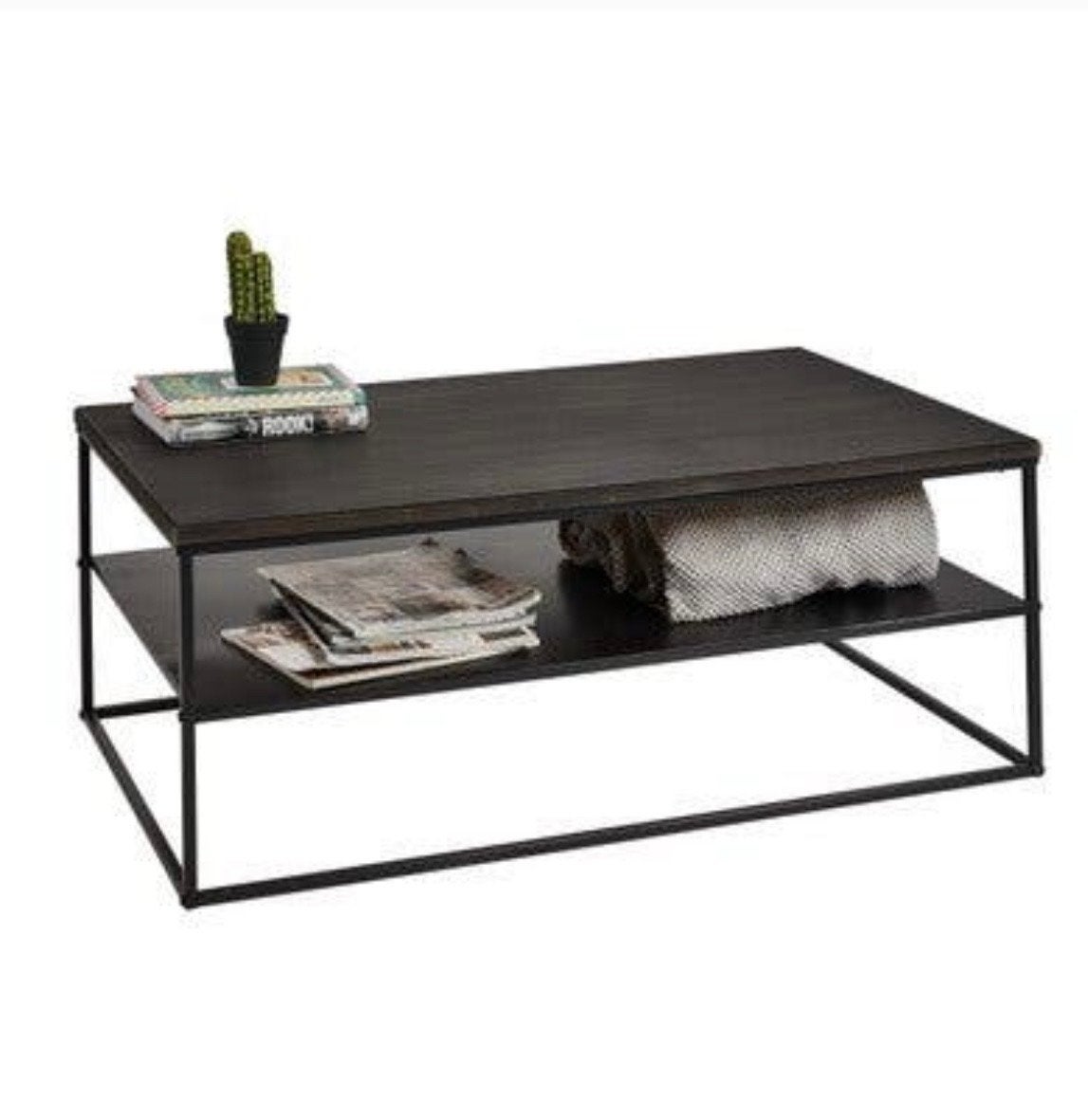 Salontafel met opbergruimte (xenos), Huis en Inrichting, Ophalen, Minder dan 45 cm, Gebruikt, 75 cm of meer