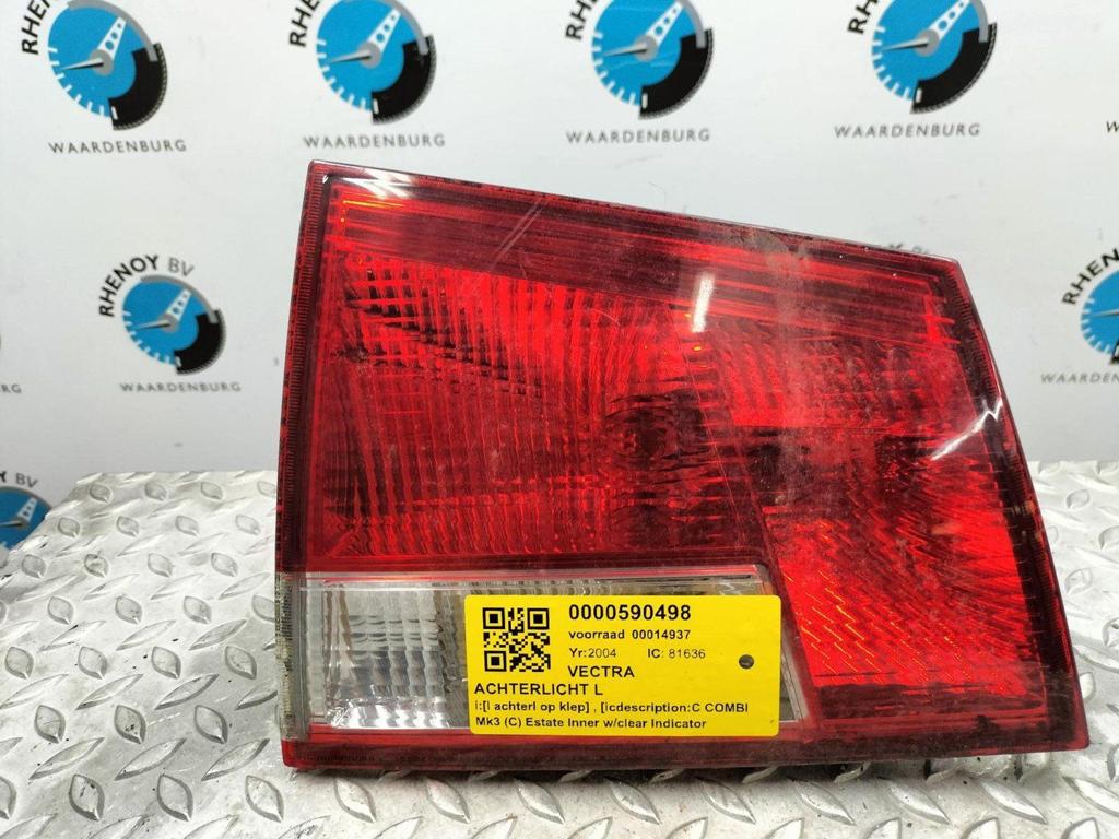 OPEL VECTRA 2.2-16V Comfort ACHTERLICHT L 2004, Ophalen of Verzenden, Gebruikt, Stiba lid
