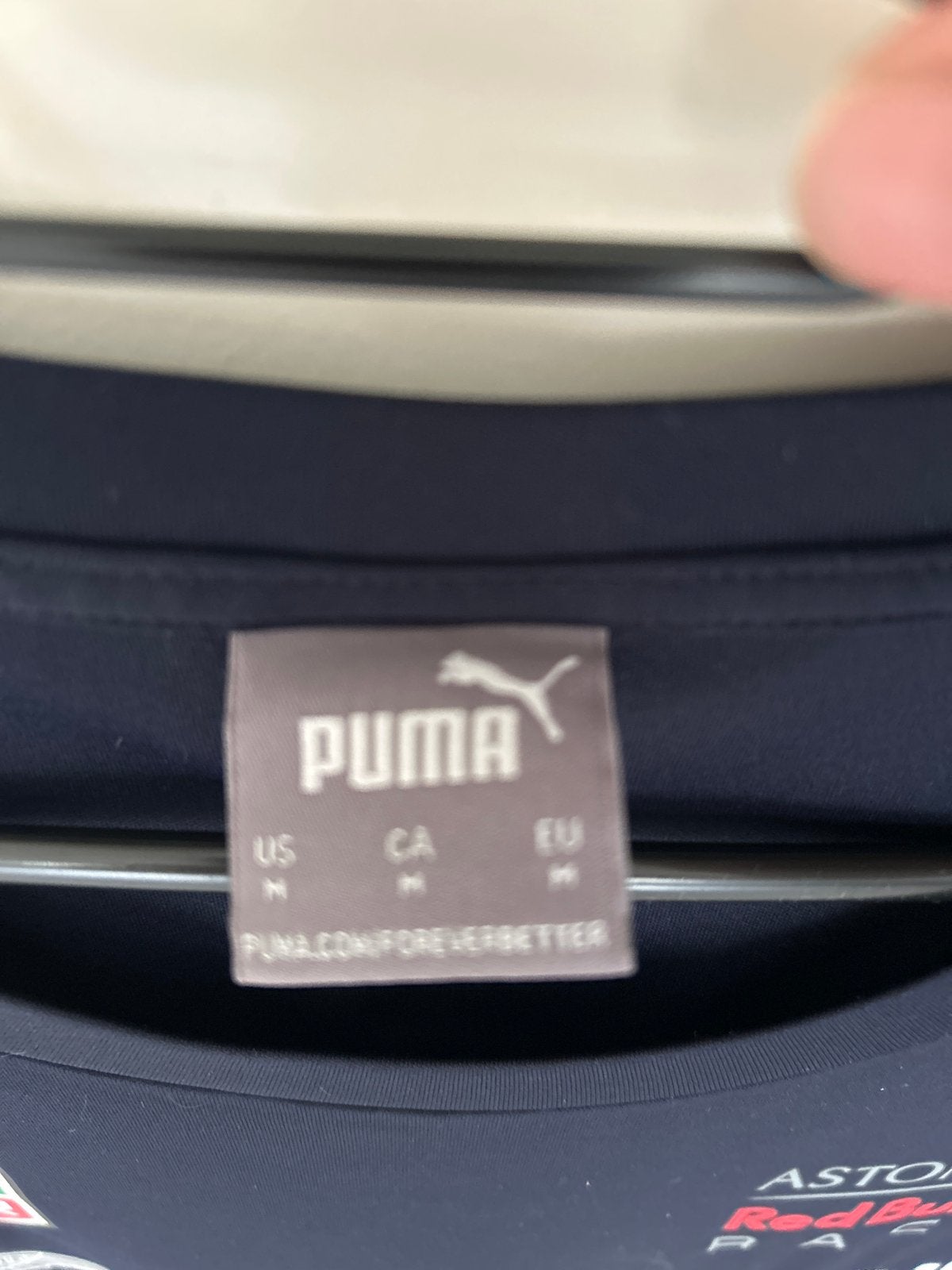 Puma Red Bull Racing F1 Team T-shirt Maat M, Ophalen, Zo goed als nieuw, Maat 48/50 (M), Blauw