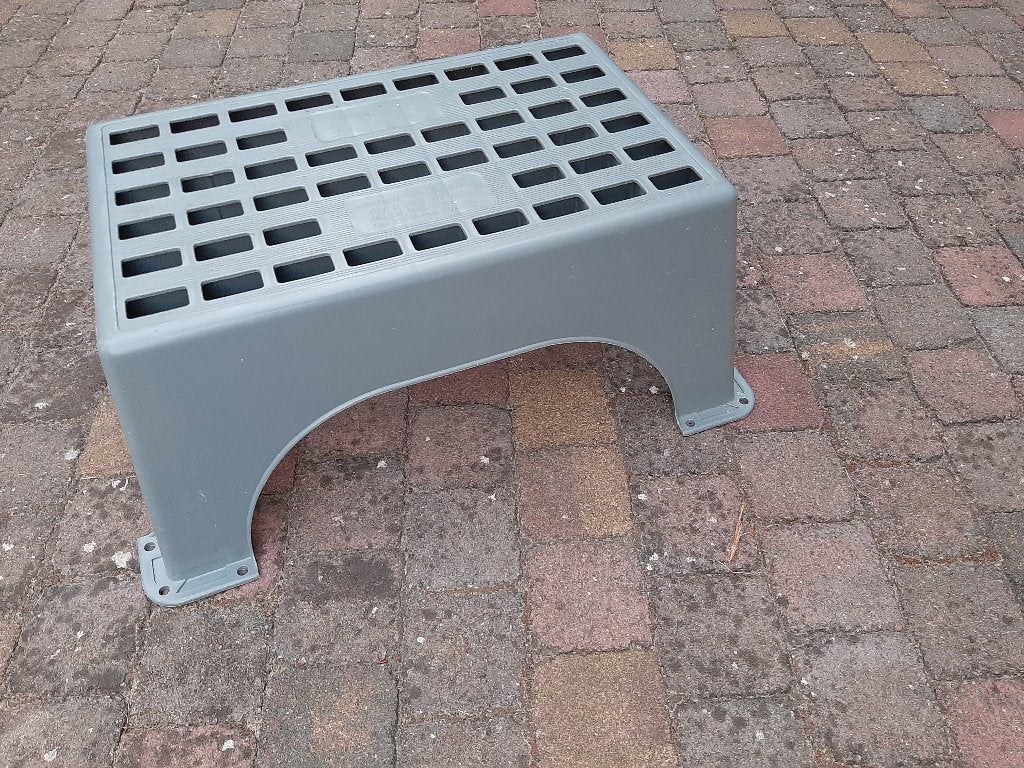 caravan opstapje, Ophalen, Nieuw