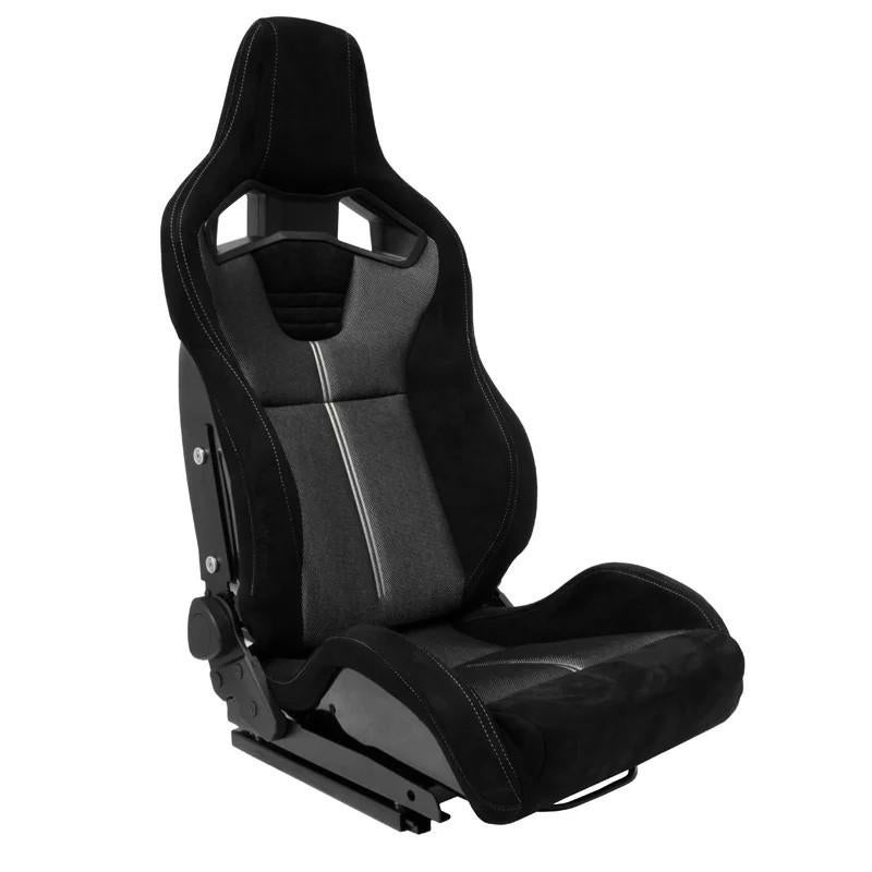 PowerParts RCR Sportster style sportstoel kuipstoel suede, Auto diversen, Ophalen of Verzenden