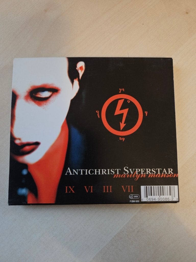 Marilyn Manson Anti Christ Superstar CD zgan, Cd's en Dvd's, Ophalen of Verzenden, Zo goed als nieuw