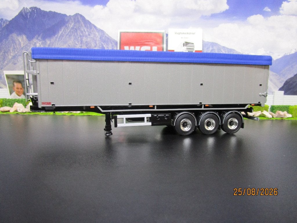 nieuw wsi 03-1077 white line volume tipper trailer-3 axle, Ophalen of Verzenden, Nieuw, Bus of Vrachtwagen, Wsi