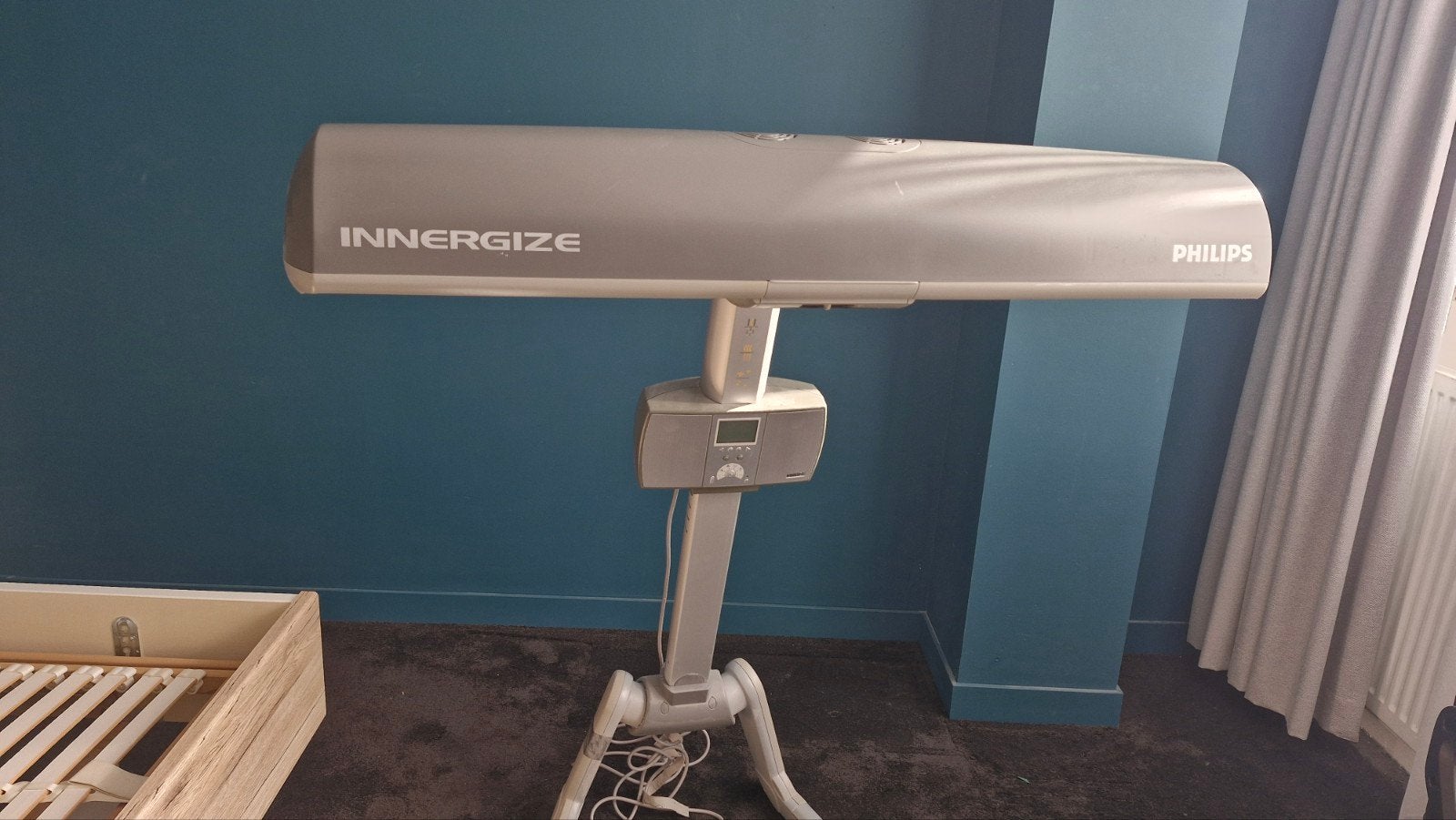 Zonnebank Philips innergize hb935, Ophalen, Zo goed als nieuw, Zonnebank enkelzijdig, Minder dan 10 lampen