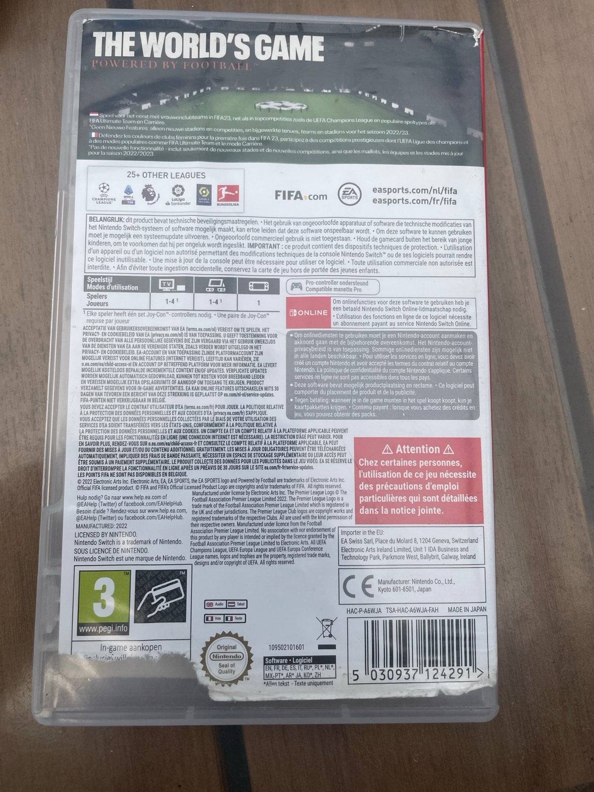 FIFA 23 Legacy Edition - Nintendo Switch, Ophalen, Gebruikt, Eén computer, 3 spelers of meer
