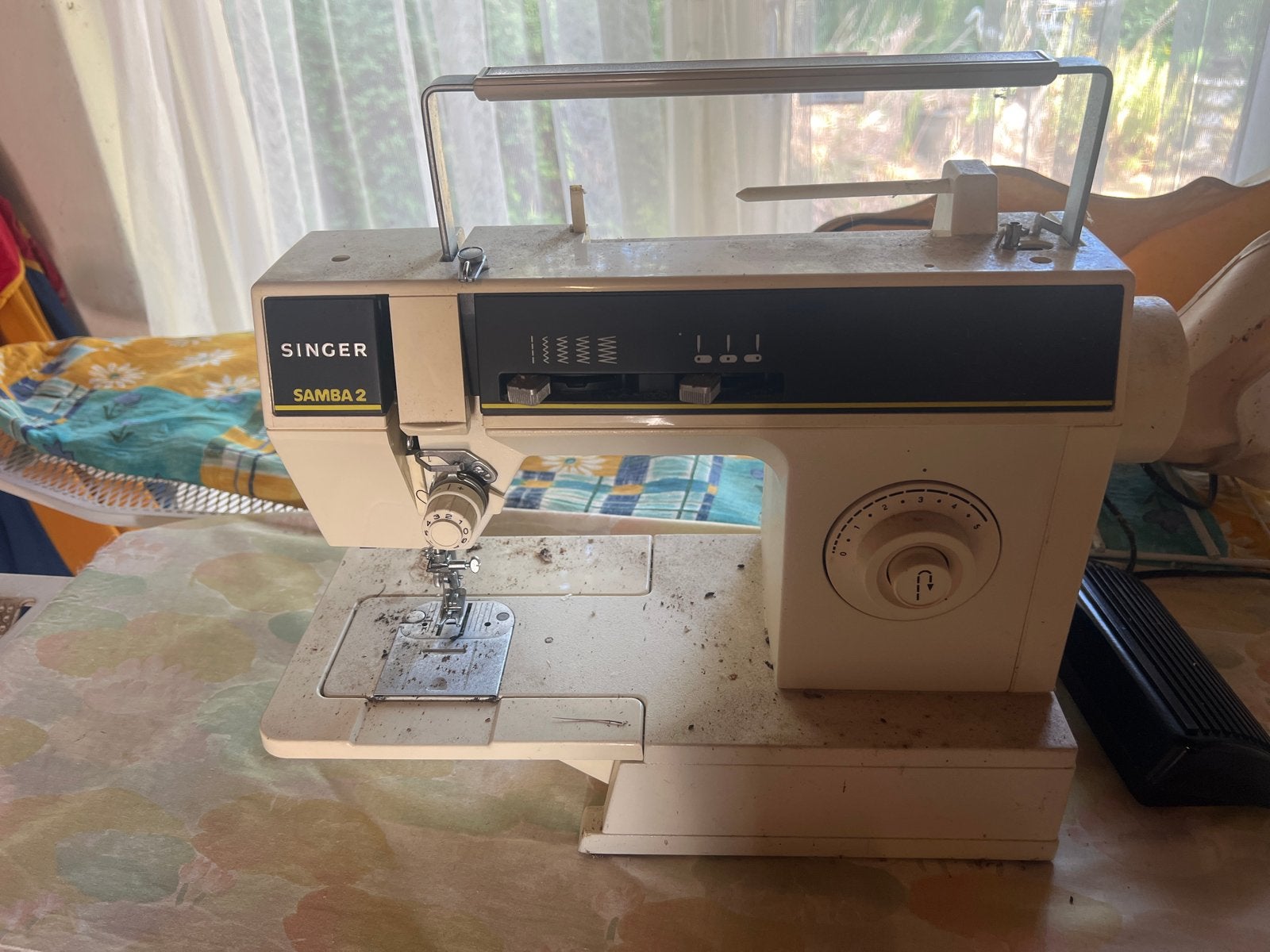 Singer Samba 2 Naaimachine - Vintage Model, Ophalen, Gebruikt, Naaimachine, Singer
