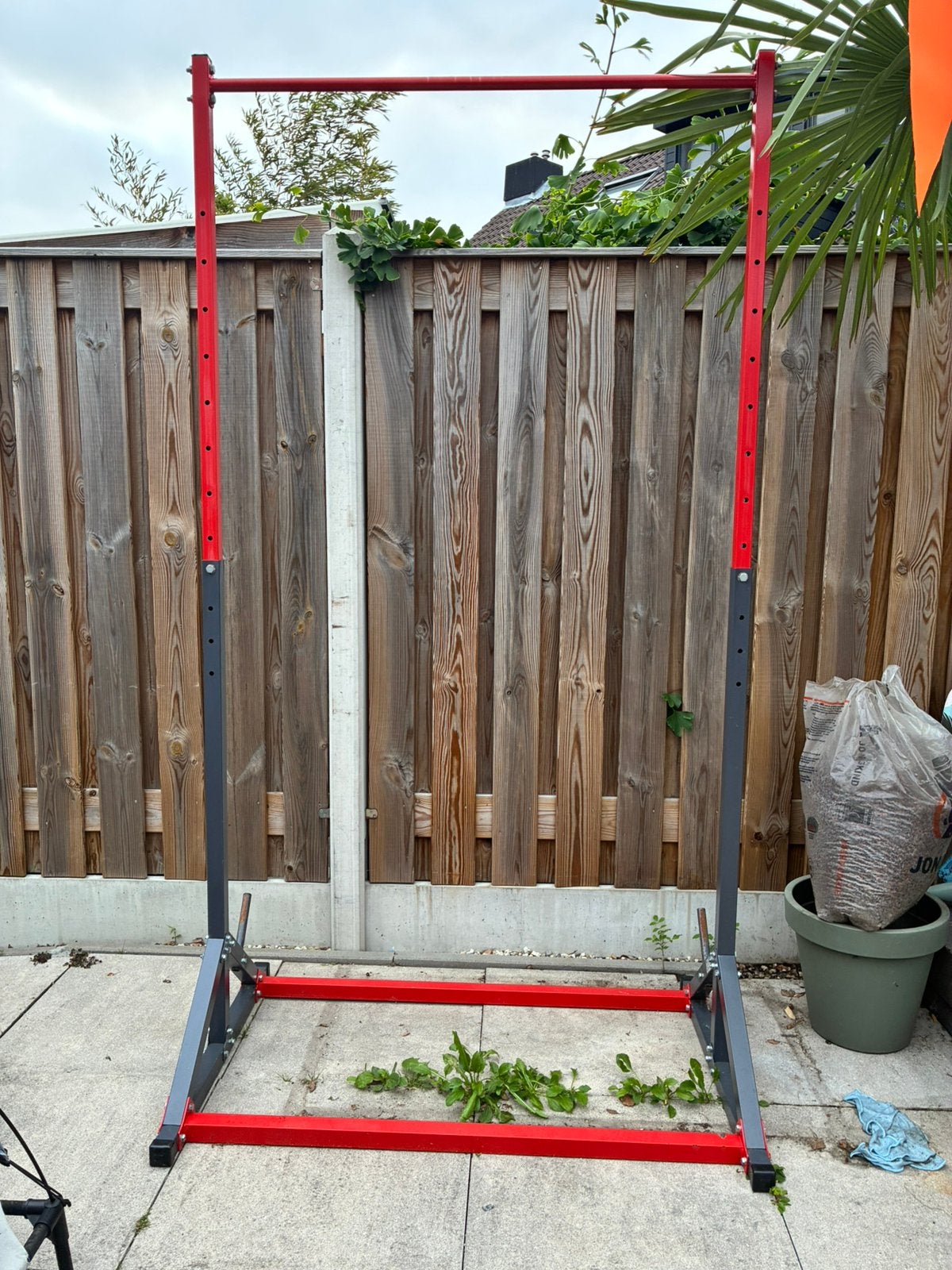 Gymnastics / pull up rack, Ophalen, Oprekstang